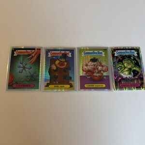 Garbage Pail Kids Chrome Refractor Lot 4 Cards Martian Marcia NM